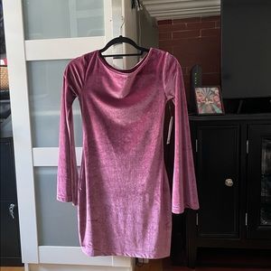 Urban Outfitters Boho Dress - Purple Velvet - Size S